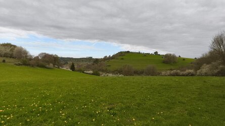 Blick auf den Kalvarienberg